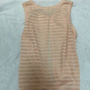 Lululemon All Tied Up Tank Orange Size 2 Pre-Owned
